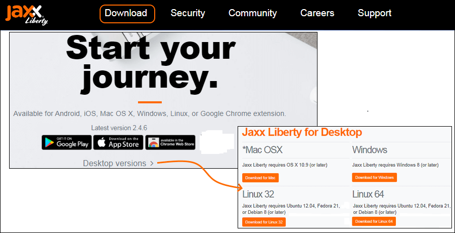 как скачать джакс