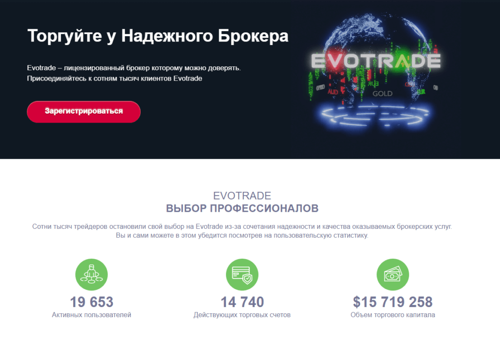 сайт брокера