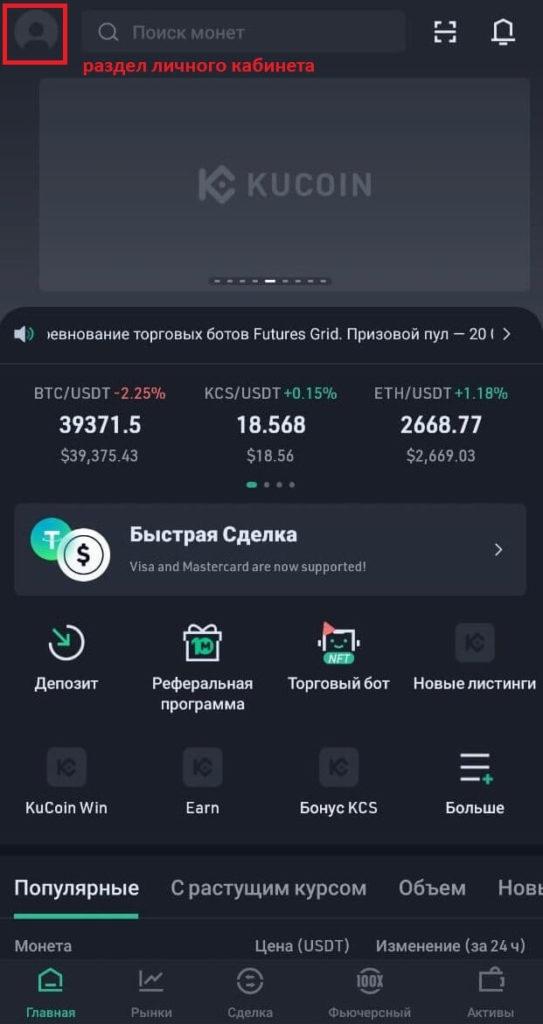 мобильное приложение