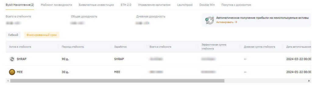 накопления