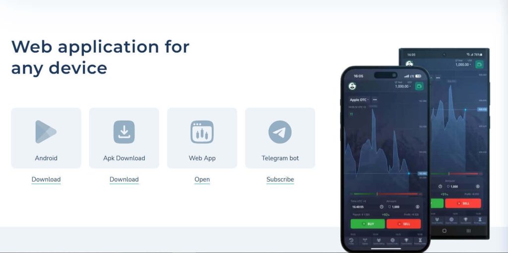 Pocket Option application