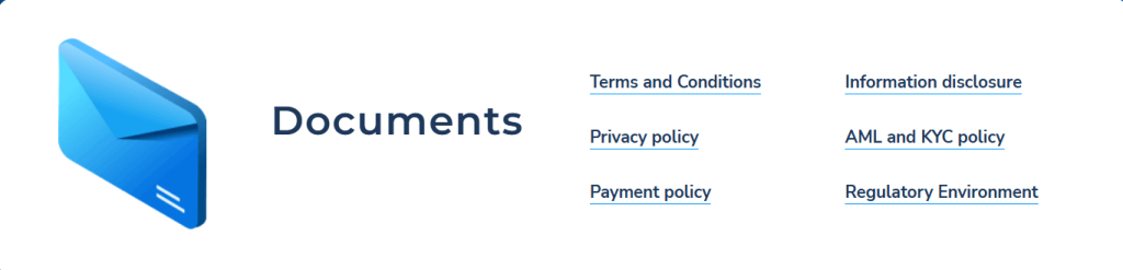 Pocket Option licenses