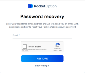 how to recover password