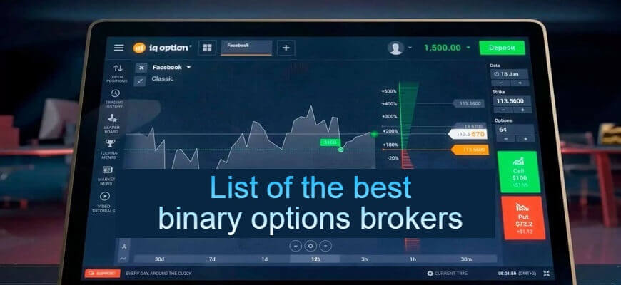 top binary options